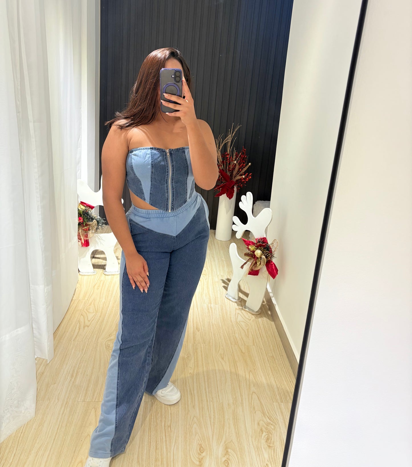 Set Urbano con Textura Denim