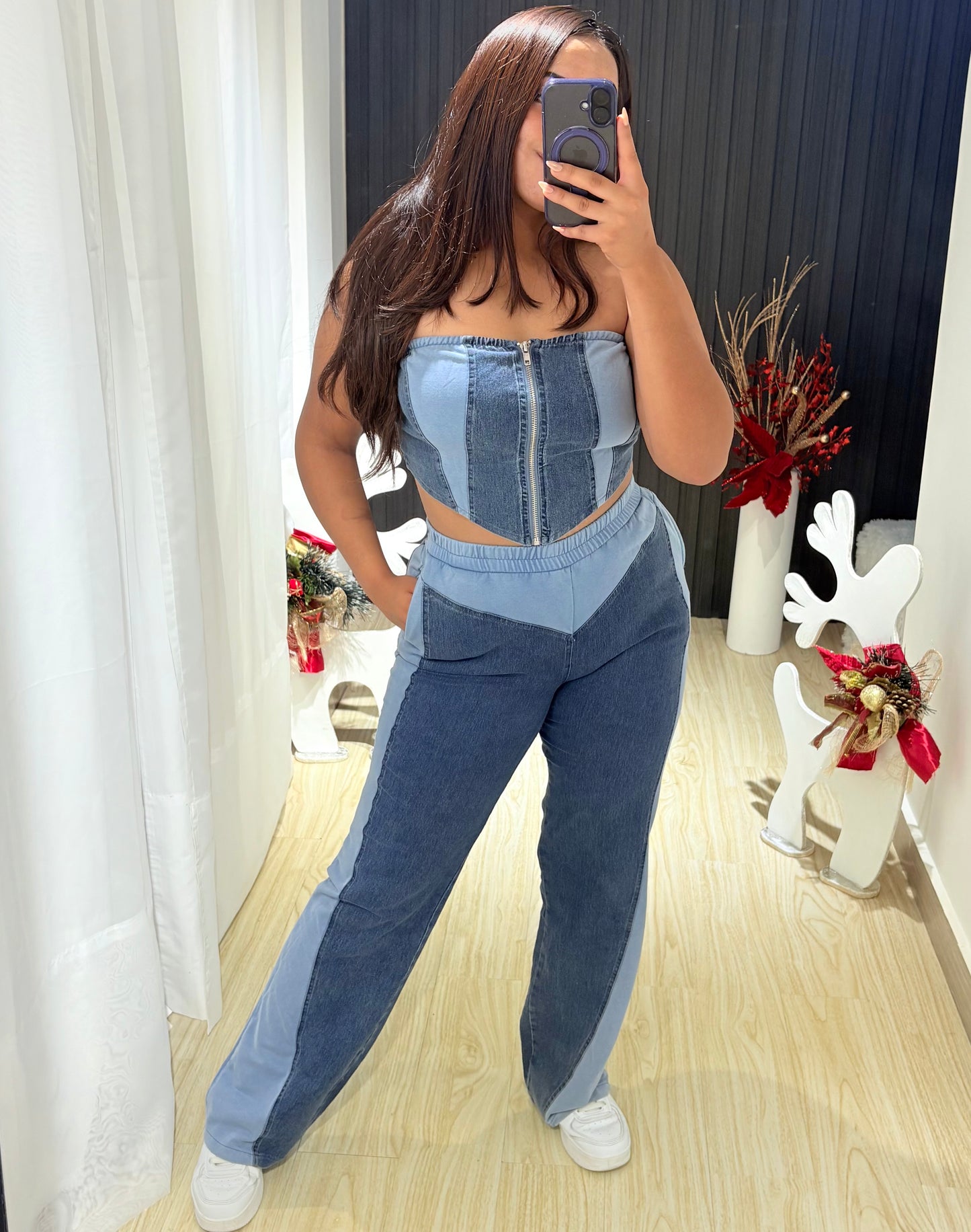 Set Urbano con Textura Denim